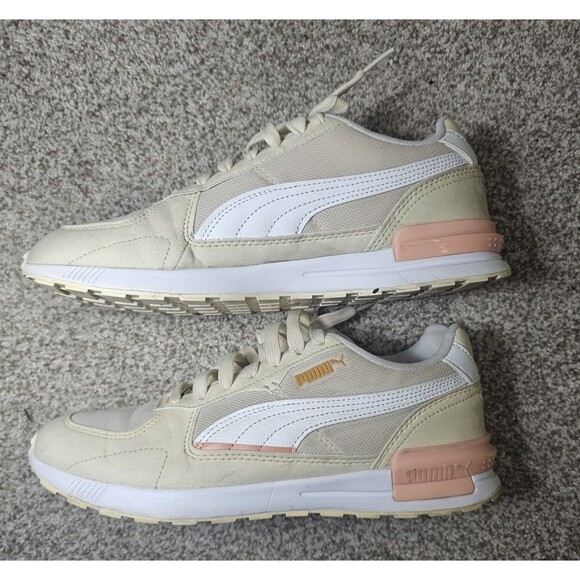 Puma Graviton 380738-30 Beige Running Shoes Sneakers Size 10 Soft Foam - Picture 6 of 10